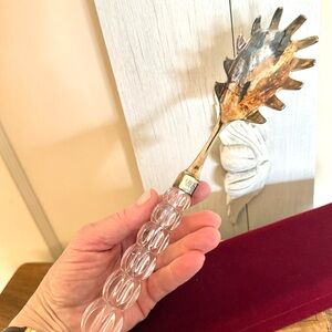 Vintage Mikasa Crystal Silverplated Pasta Server